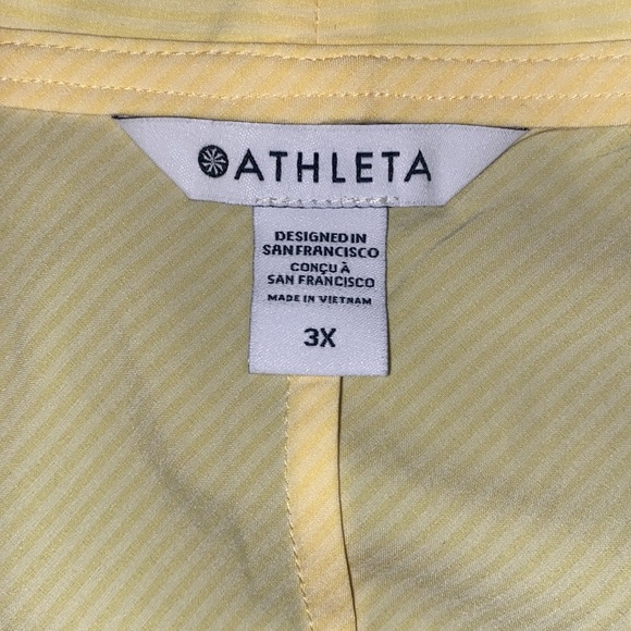 ATHLETA Newport Wrap Dress Knee Length Pockets NWT 148.00 Plus Size 3X - Picture 10 of 11